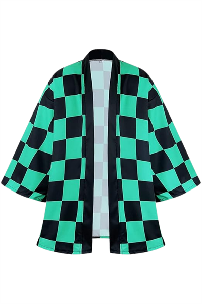 Anime Demon Slayer: Kimetsu No Yaiba Tanjiro Unisex Kimono