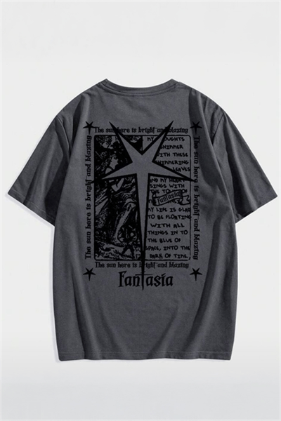 Antrasit Fantasia Grunge Y2K Unisex T-Shirt