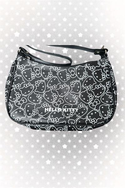 Black Hello Kitty Aesthetic Bag