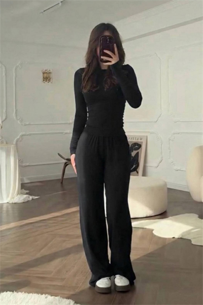 Black Supra Basic Tracksuit