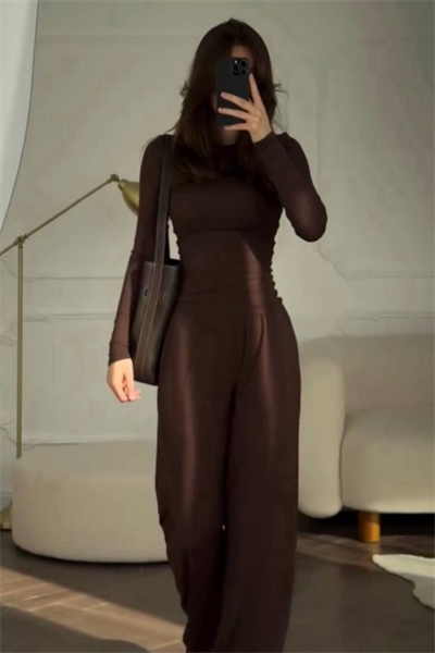 Brown Supra Basic Tracksuit