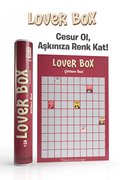 Çiftlere Özel +18 | Kazı Kazan Poster | Lover Box