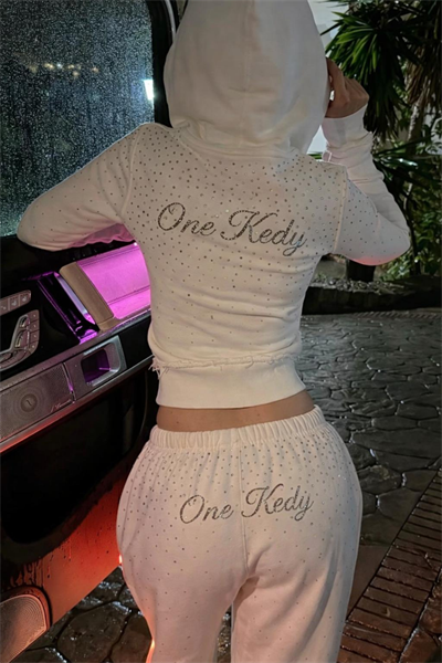 Crystal Diamond Y2K Tracksuit