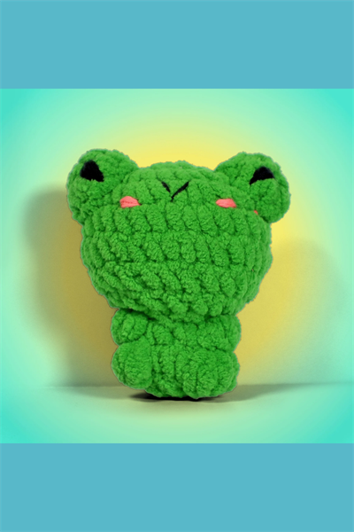 Floyd The Frog Amigurumi Tığ Kiti Örgü Seti
