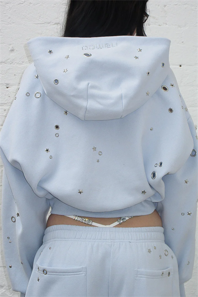 Glitch Y2K Baby Blue Tracksuit