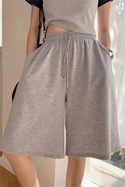 Gri Elas Basic Carpi Short