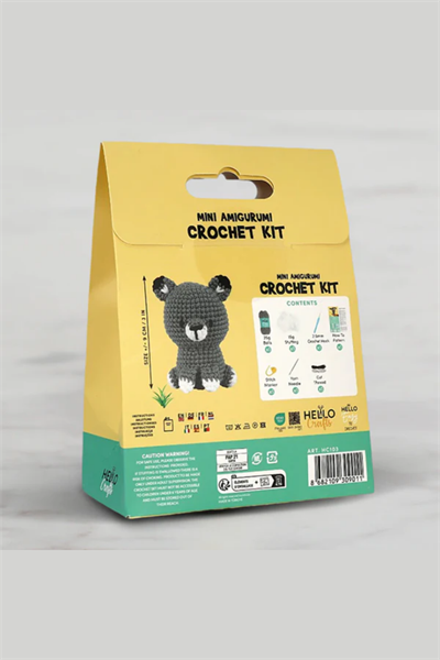 Hello Crafts Tığ İşi Mini Amigurumi Kiti - Howler