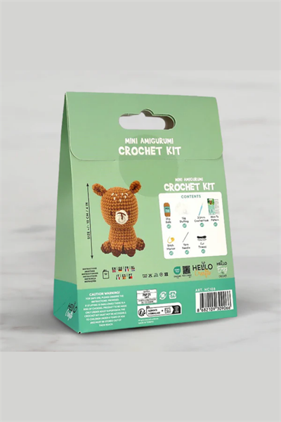 Hello Crafts Tığ İşi Mini Amigurumi Kiti - Dazzle
