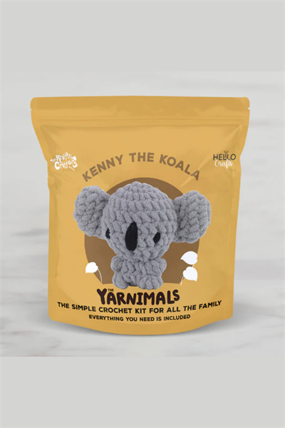 Hello Crafts Yarnimals Amigurumi Kiti - Kenny The Koala