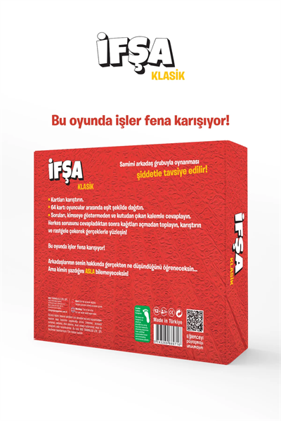 İfşa - Klasik | Kalem Hediyeli