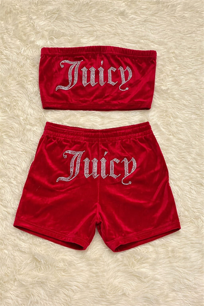 Juicy Y2K Şort Takım