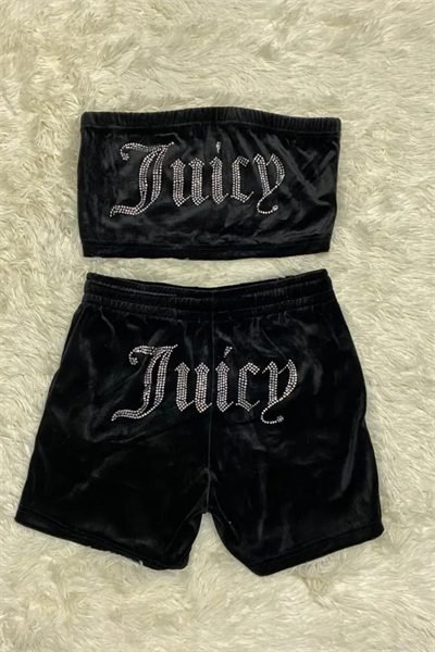 Juicy Y2K Şort Takım