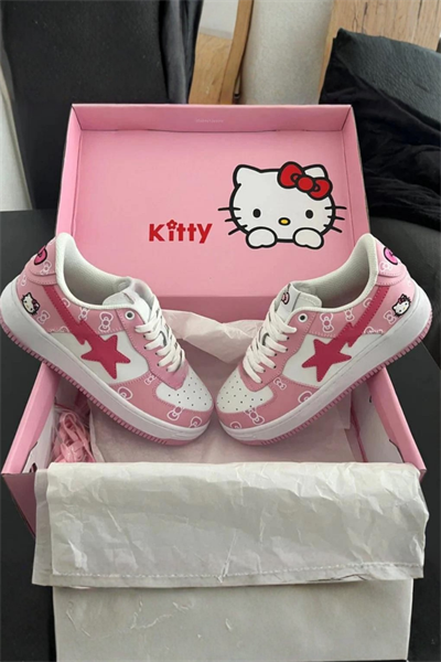 Kitty Pembe Spor Ayakkabı