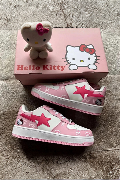 Kitty Pembe Spor Ayakkabı