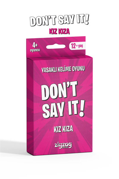 Kız Kıza - Dont Say It! | Yasaklı Kelime Oyunu (Kopya)