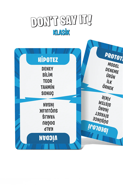 Klasik - Dont Say It! | Yasaklı Kelime Oyunu
