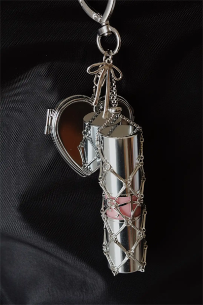 Lip Gloss Aynalı Çanta Charmı