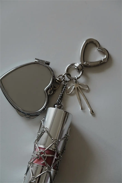 Lip Gloss Aynalı Çanta Charmı