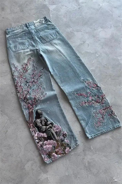 Mavi Sakura Knight Unisex Baggy Jean