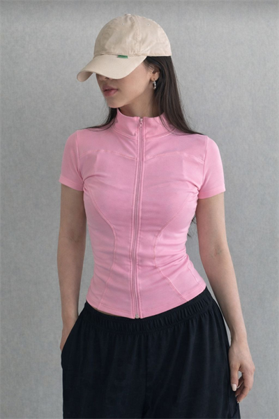 Merso Fermuarlı Y2K Sports Blouse