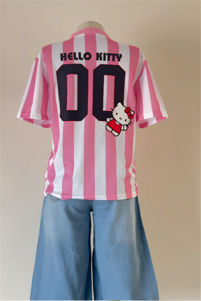 Pembe 00 Hello Kitty Oversize T-shirt