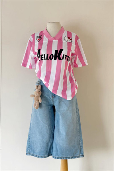 Pembe 00 Hello Kitty Oversize T-shirt