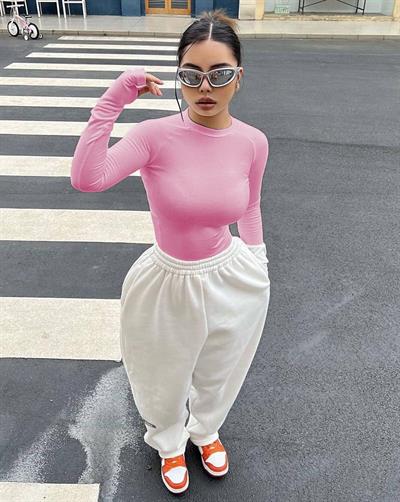 Pembe Basic Bodysuit