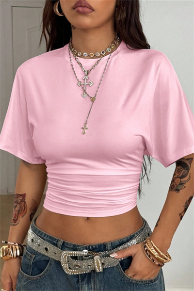 Pembe Cool Corset Y2K Bluz