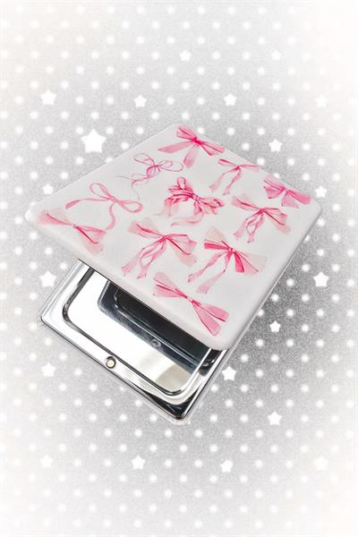 Pink Ribbons Y2K Cep Aynası