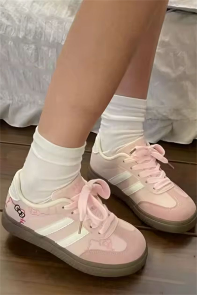 Puffer Pink Hello Kitty Shoes