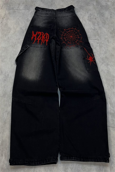 Red Stinger Superbaggy Tokalı Siyah Jean