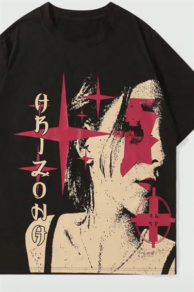 Siyah Arizona Girl Grunge Y2K Unisex T-Shirt
