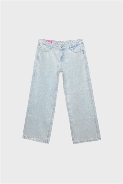 Viral Star Shine Wide Leg Jean