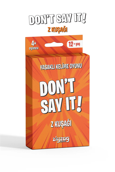 Z Kuşağı - Dont Say It! | Yasaklı Kelime Oyunu