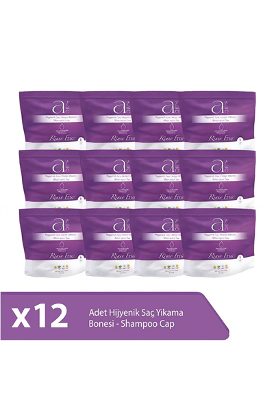 A-Safe Hijyenik Saç Yıkama Bonesi x 12 adet