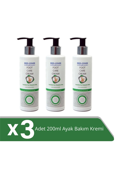 Ayak Bakım Kremi 200ml X 3 Adet