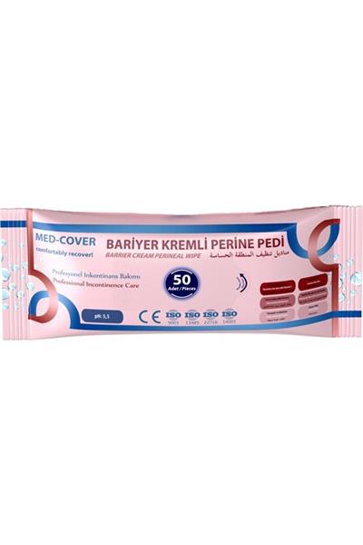 Bariyer Kremli Perine Bölgesi Temizleme Pedi/mendili 50li - 8 Adet