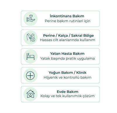Bariyer Kremli Perine Bölgesi Temizleme Pedi/mendili 50li - 8 Adet