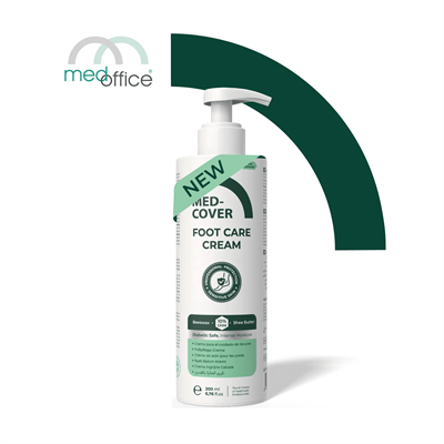 Med-Cover Ayak Bakım Kremi – Diyabet Uyumlu & Hassas Ciltlere Özel (%10 Üre, Shea Butter, Beeswax)
