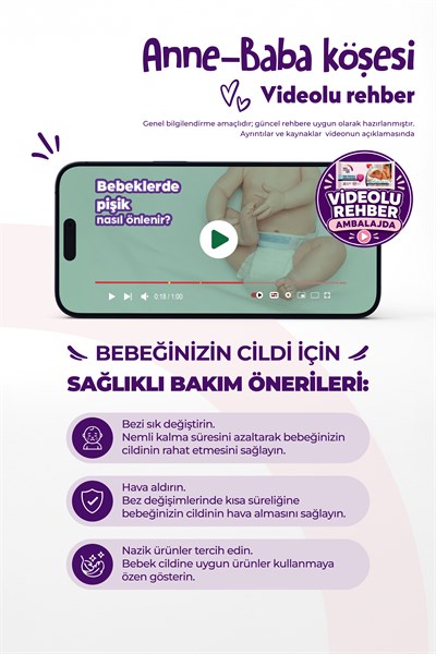 Med-Cover Baby Pişik Önleyici Bakım Mendili – Pudra Esintisi  / 50li x 12 Avantaj Paketi 