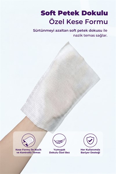 Med-Cover Baby Pişik Önleyici Bakım Mendili – Kese Formu 8li x 12 Avantaj Paketi