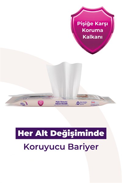 Med-Cover Baby Pişik Önleyici Bakım Mendili - Cep Boy 12li x 12 Avantaj Paketi