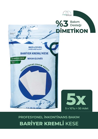 Med-Cover Bariyer Kremli Kese 10'lu x 5 adet