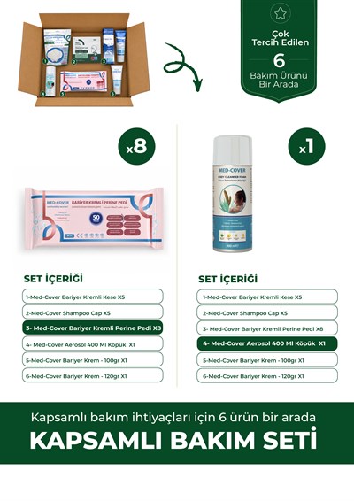 MED-COVER Kapsamlı Bakım Seti