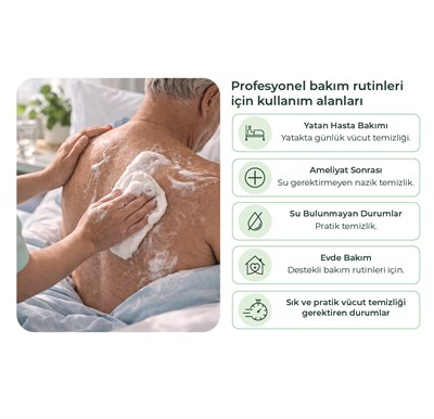 MED-COVER Vücut Temizleme Köpüğü Aerosol 400 ml x 2 adet