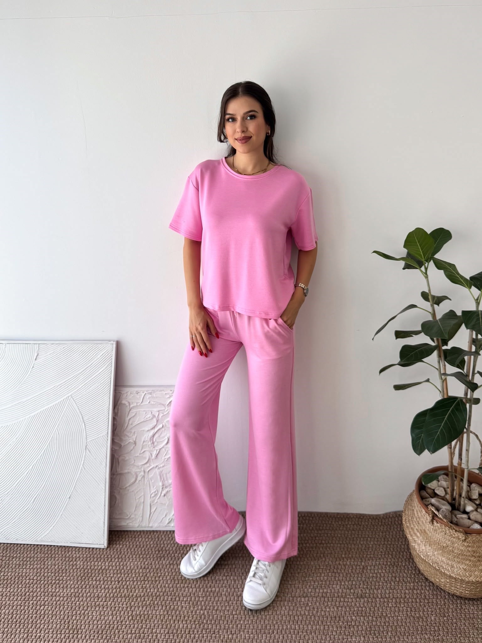 PEMBE CEPLİ TAKIM