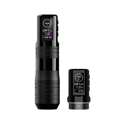 EZ P3 Pro Turbo Siyah Kablosuz Dövme Makinesi Çift Batarya