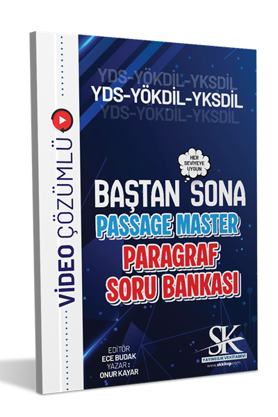 BAŞTAN SONA PASSAGE MASTER PARAGRAF SORU BANKASI