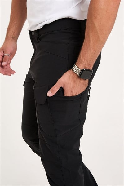 Defense33 Tactical Su İtici Terletmez Likralı Mevsimlik Pantolon - Siyah