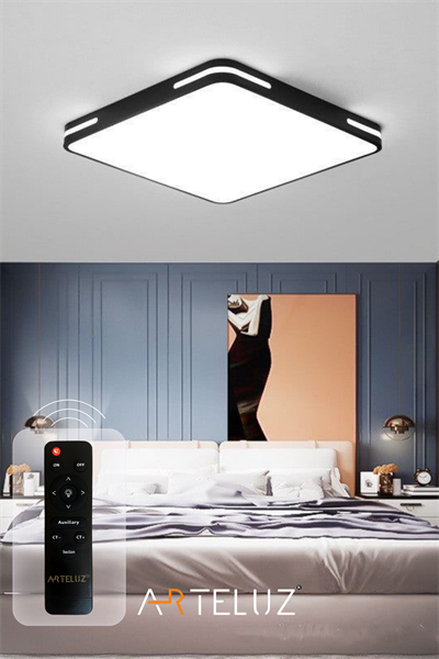 KARE MODEL MODERN PLAFONYER AVİZE (50X50 CM)